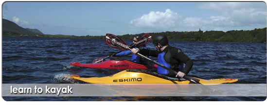 Learn to Kayak is a two-day course, based on Caragh Lake or the Lakes of Killarney. 