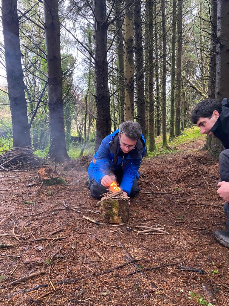 Recent Bushcraft Skills 1 Course, In Glengarriff/Ireland