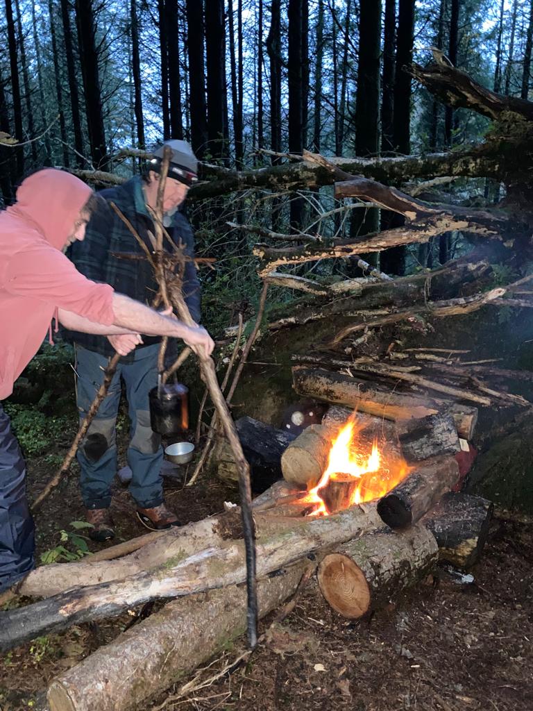 Recent Bushcraft Skills 1 Course, In Glengarriff/Ireland