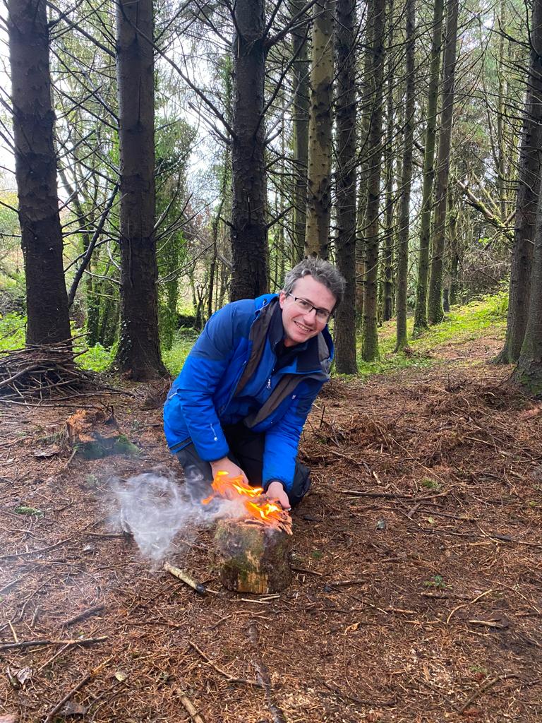 Recent Bushcraft Skills 1 Course, In Glengarriff/Ireland