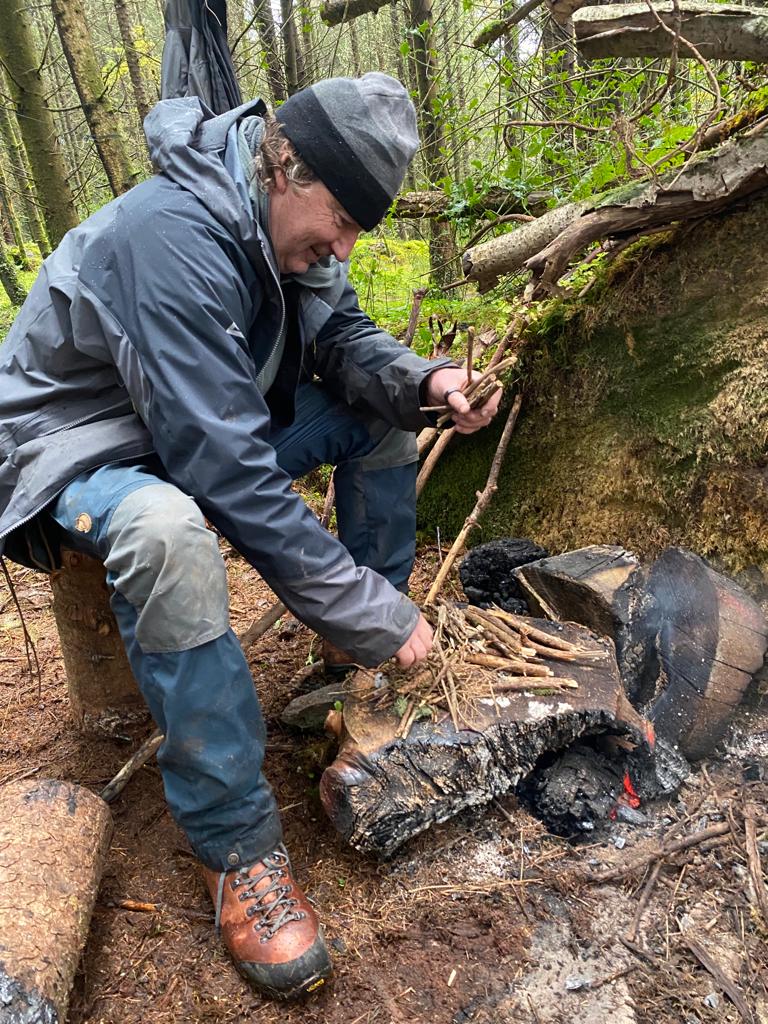Recent Bushcraft Skills 1 Course, In Glengarriff/Ireland