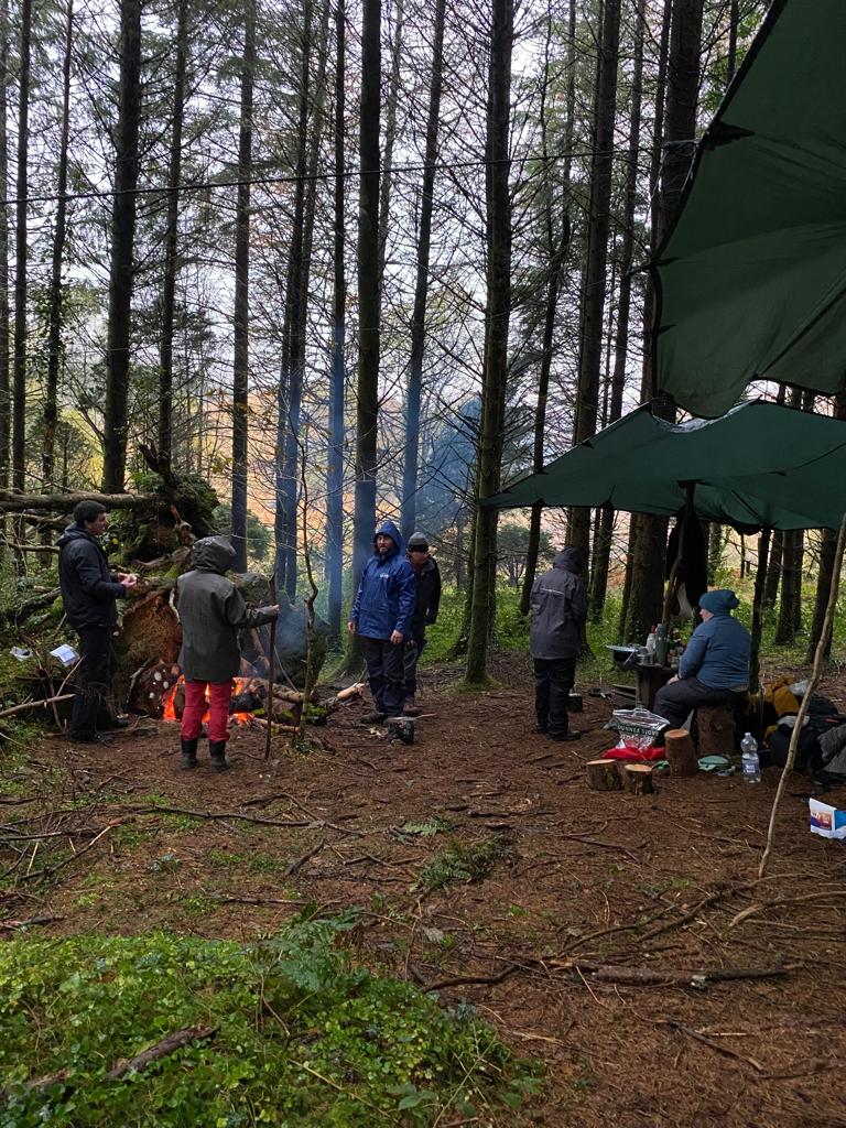 Recent Bushcraft Skills 1 Course, In Glengarriff/Ireland
