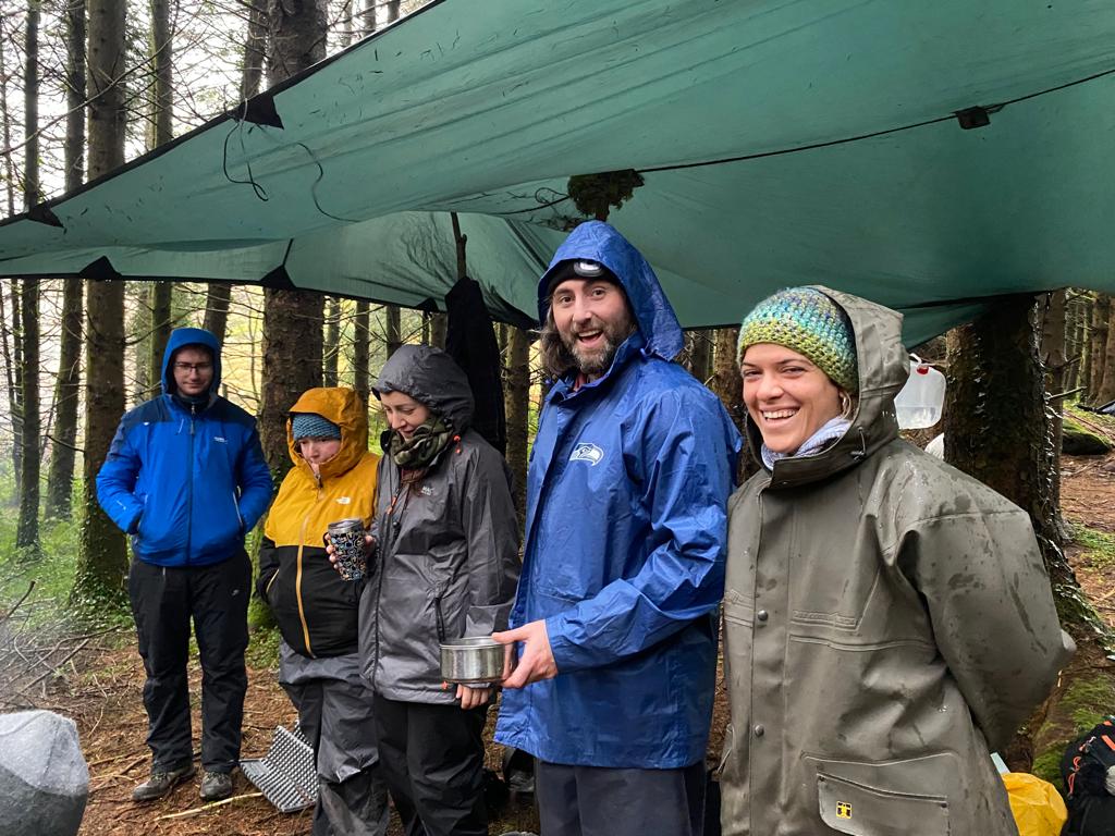 Recent Bushcraft Skills 1 Course, In Glengarriff/Ireland