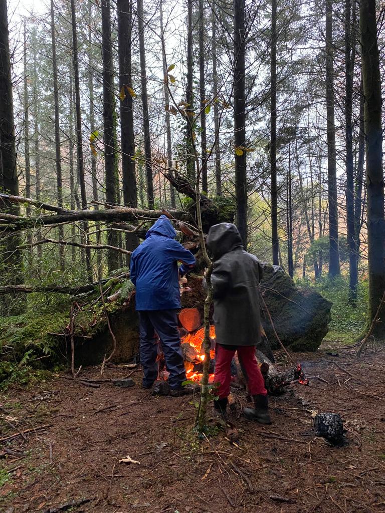 Recent Bushcraft Skills 1 Course, In Glengarriff/Ireland
