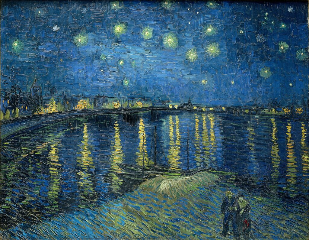Van Gogh's Starry Night In Glengarriff Bay