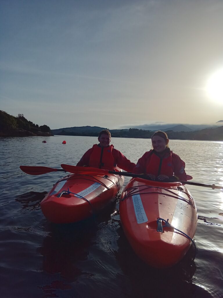 Evening Sunset Kayaking Tour Glengarriff Bay Ireland