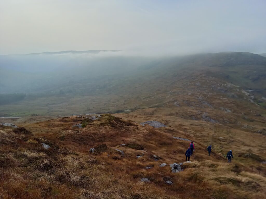 Dry & Misty Mountain Skills 1 Training Course On The Caha Mountains