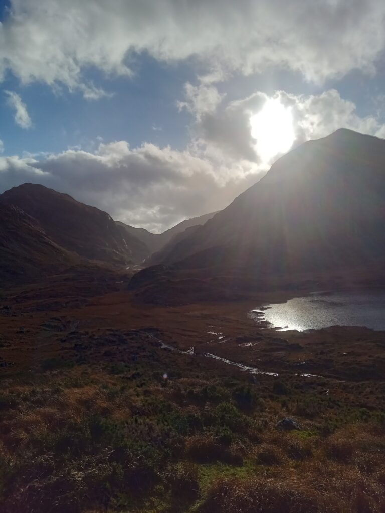 Blustery Mountain Skills Course In The Kerry Hills