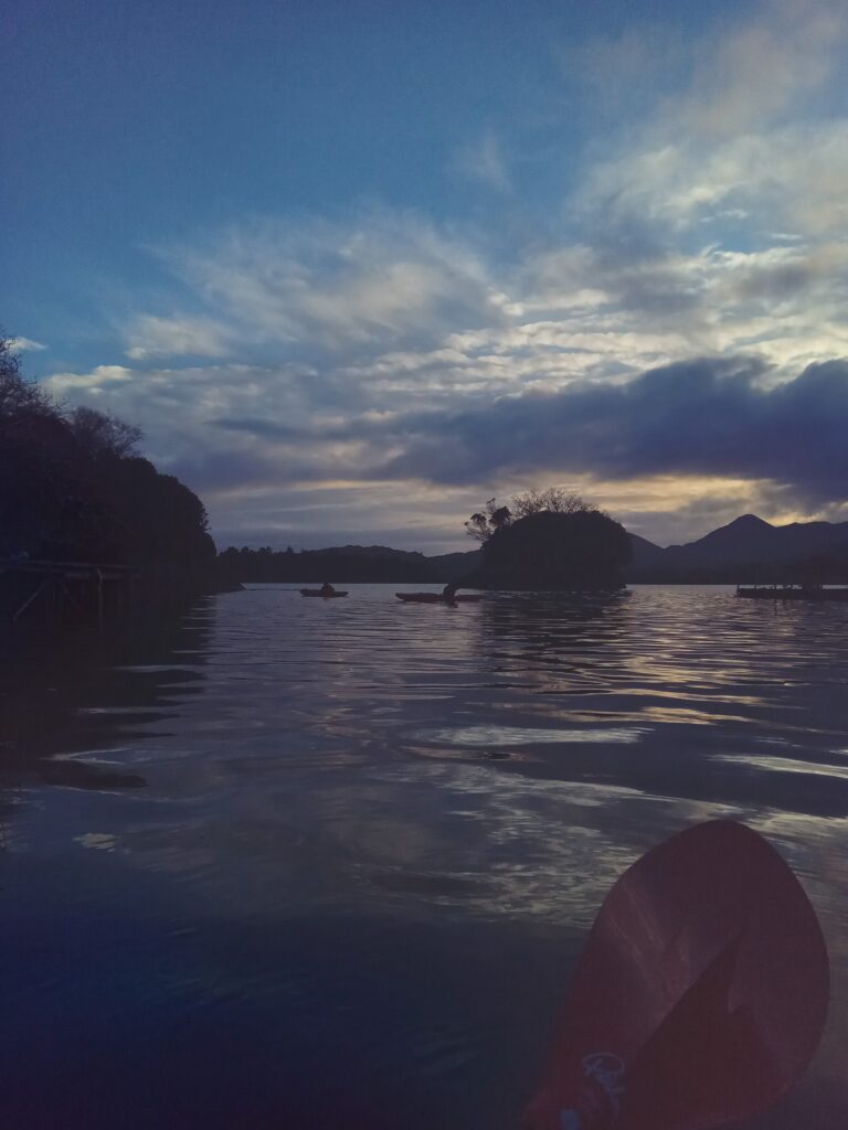 Quiet Glassy Sunset Kayak Trip Across Glengarriff Bay On Sunday