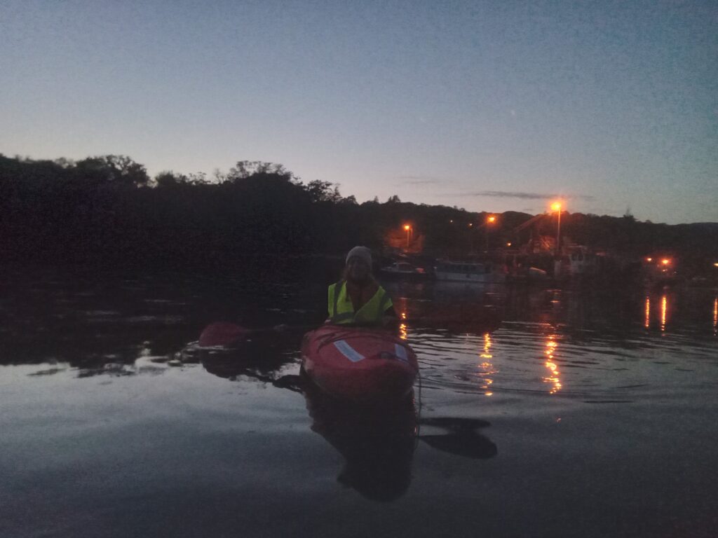Night Time Reflections... Bioluminescence Night Kayaking Bantry Bay West Cork