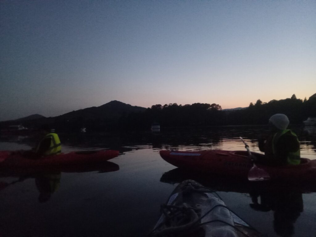 Night Time Reflections... Bioluminescence Night Kayaking Bantry Bay West Cork